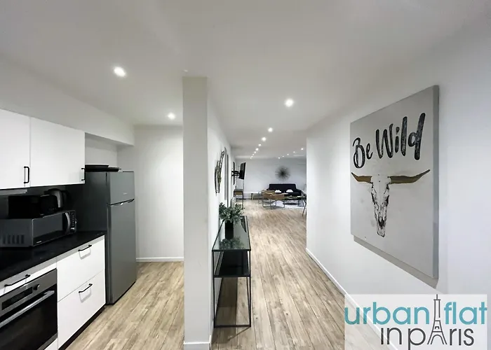 Urban Flat 185 - Pretty 2 Bedroom In شقة باريس